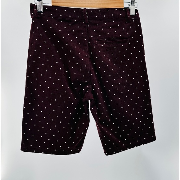 Craft Flow Burgundy w/ White Polka Dots Big Boy Shorts - Picture 2 of 8